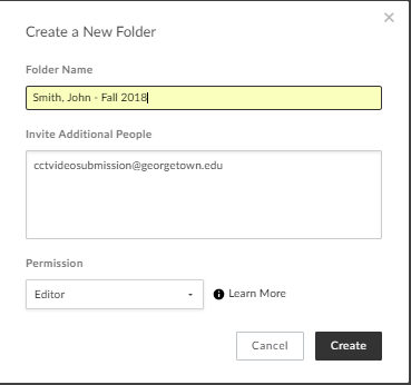 Create New Folder Box Video