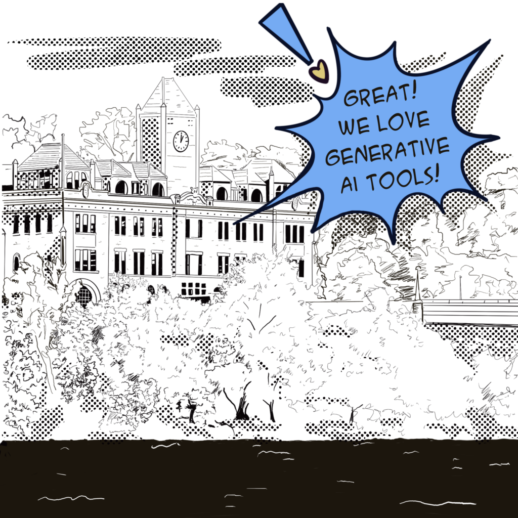 Panel 2 of Dr. Jones' admissions cartoon